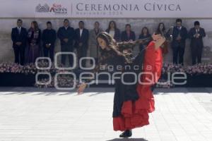 SAN ANDRÉS CHOLULA .  CEREMONIA CÍVICA