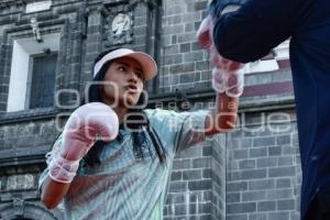 BOXEO . GABRIELA LA BONITA SÁNCHEZ