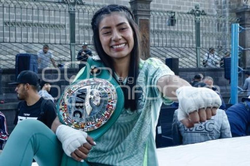 BOXEO . GABRIELA LA BONITA SÁNCHEZ