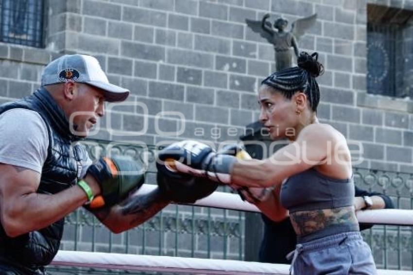 BOXEO . GABRIELA LA BONITA SÁNCHEZ