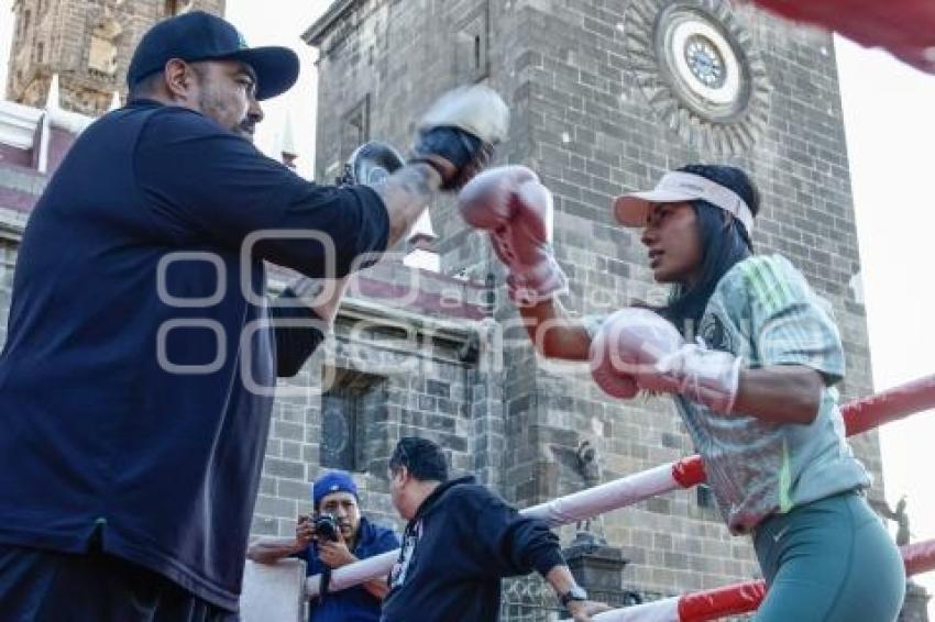 BOXEO . GABRIELA LA BONITA SÁNCHEZ