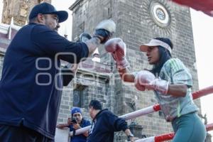 BOXEO . GABRIELA LA BONITA SÁNCHEZ