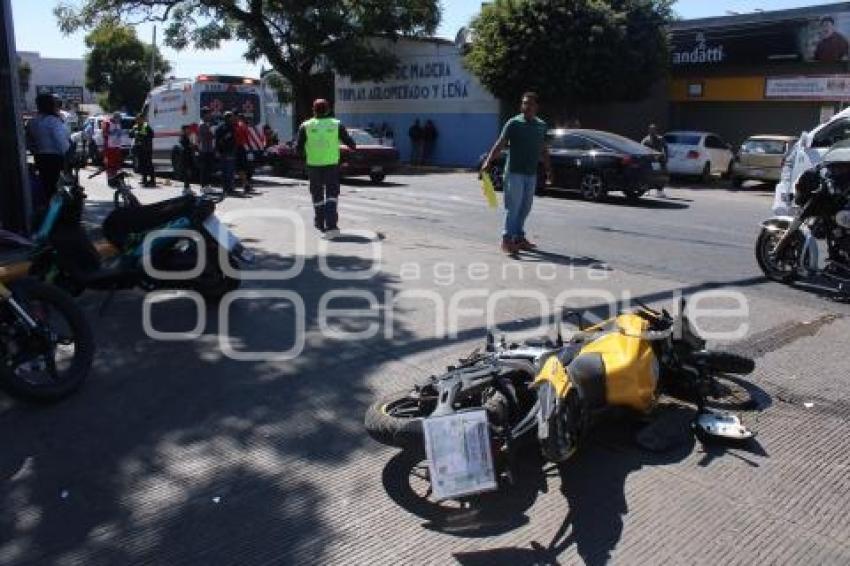 ACCIDENTE MOTOCICLISTAS