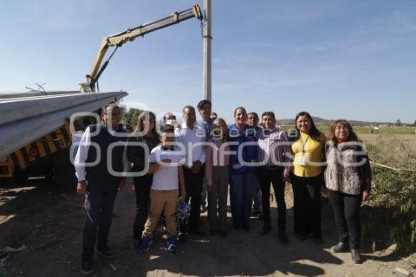 SAN ANDRÉS CHOLULA . AMPLIACIÓN RED ELÉCTRICA