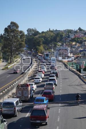 TLAXCALA . TRÁFICO VEHICULAR