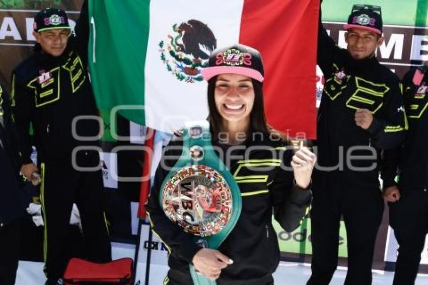 BOXEO . GABRIELA LA BONITA SÁNCHEZ