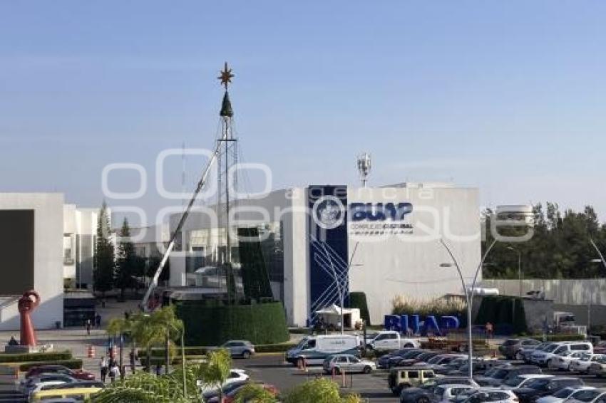 BUAP . ÁRBOL NAVIDEÑO