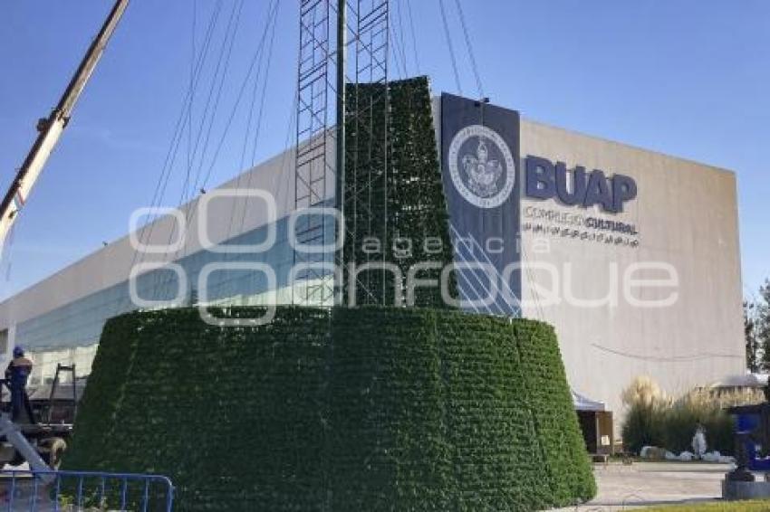 BUAP . ÁRBOL NAVIDEÑO