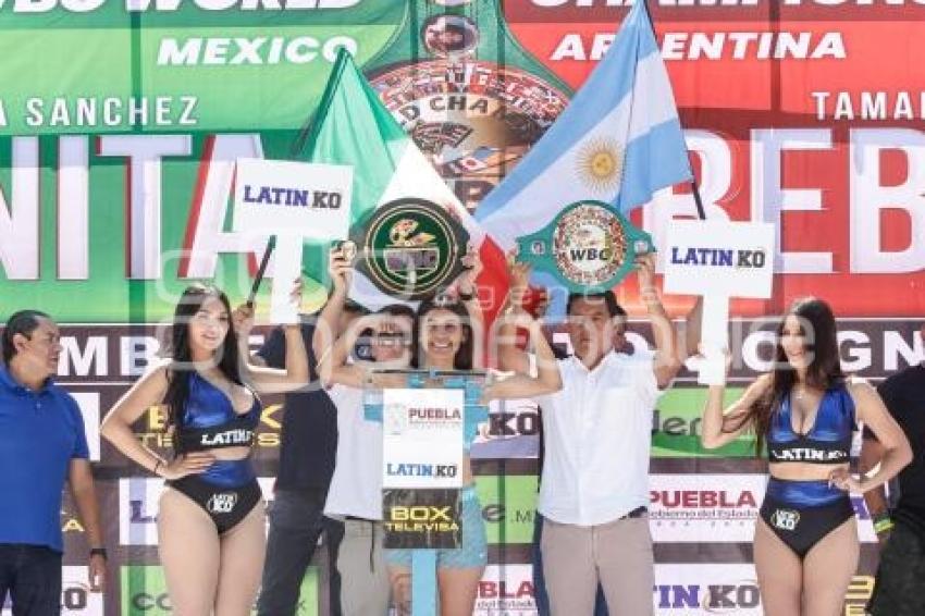 BOXEO . GABRIELA LA BONITA SÁNCHEZ