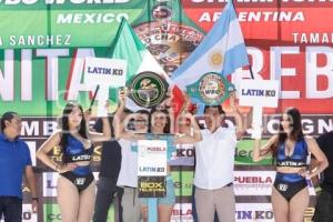 BOXEO . GABRIELA LA BONITA SÁNCHEZ