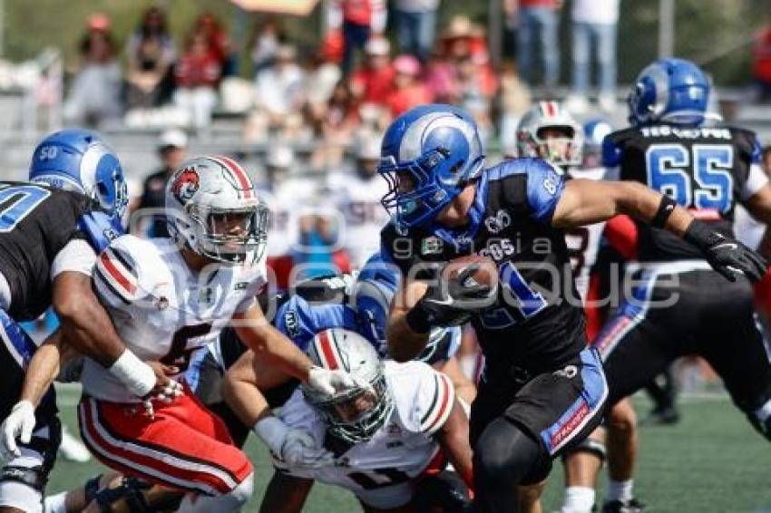 FÚTBOL AMERICANO . BORREGOS VS LINCES