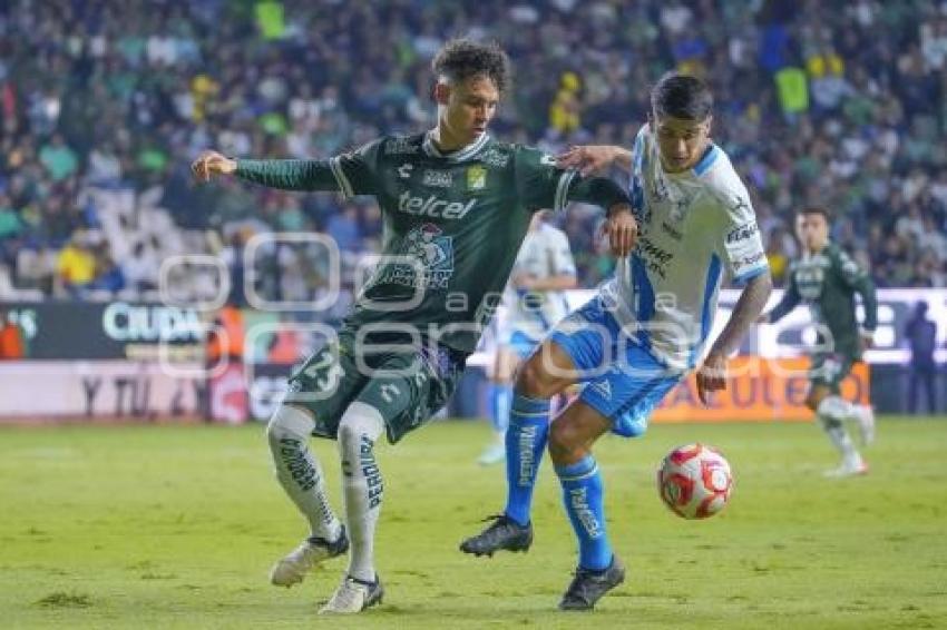 FÚTBOL . LEÓN VS CLUB PUEBLA