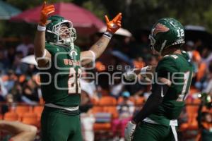 FÚTBOL AMERICANO . AZTECAS UDLAP VS ZORROS