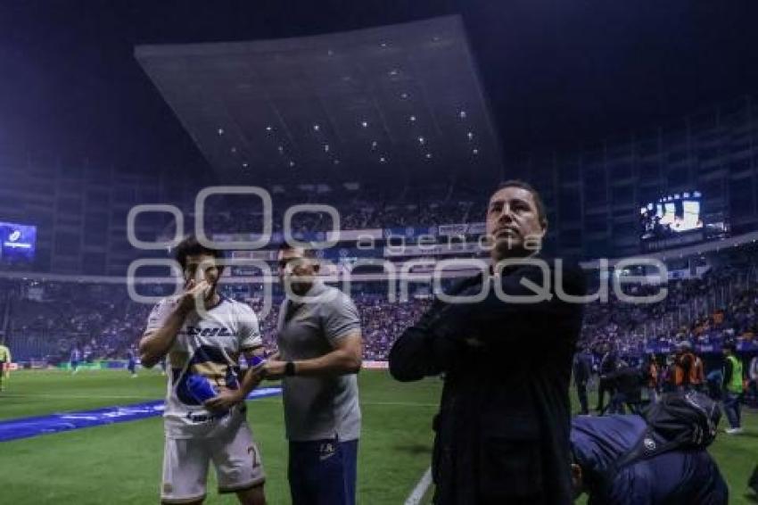 FÚTBOL . CRUZ AZUL VS PUMAS