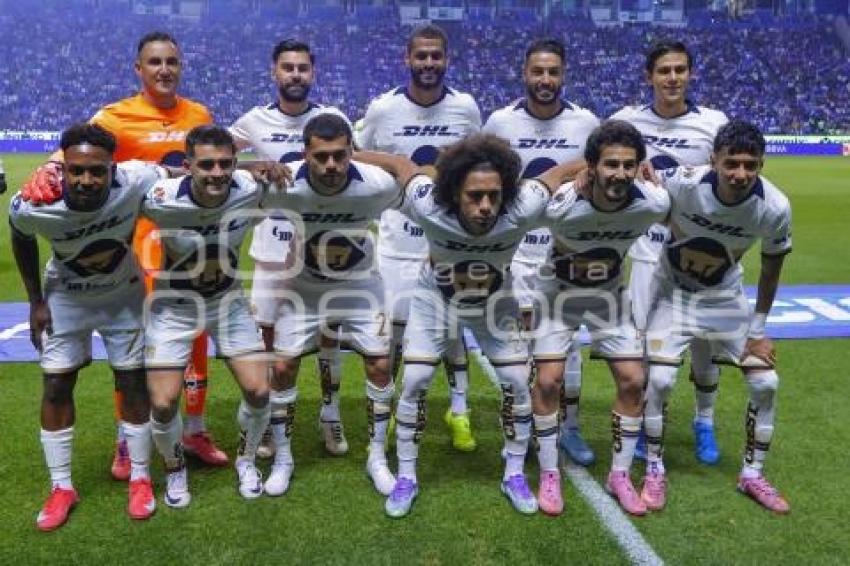 FÚTBOL . CRUZ AZUL VS PUMAS