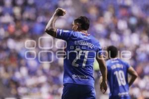 FÚTBOL . CRUZ AZUL VS PUMAS