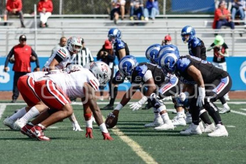 FÚTBOL AMERICANO . BORREGOS VS LINCES