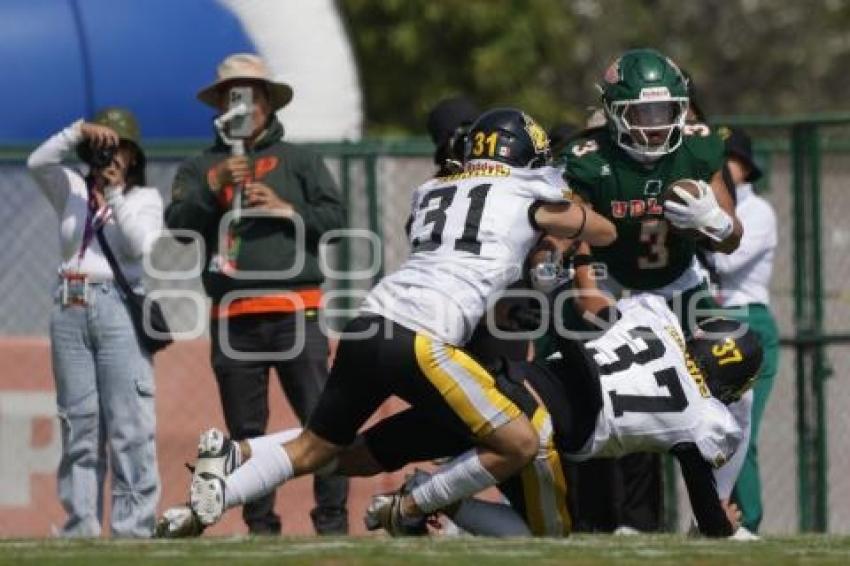FÚTBOL AMERICANO . AZTECAS UDLAP VS ZORROS