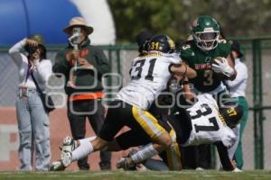 FÚTBOL AMERICANO . AZTECAS UDLAP VS ZORROS