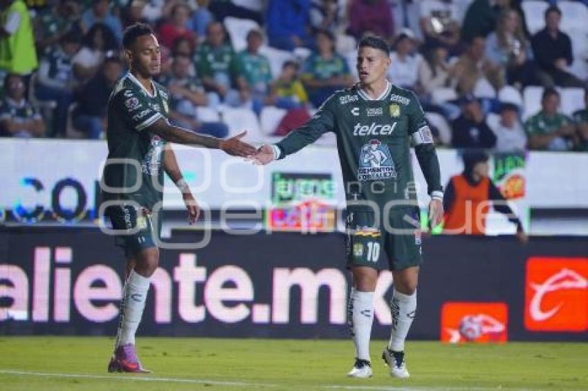 FÚTBOL . LEÓN VS CLUB PUEBLA