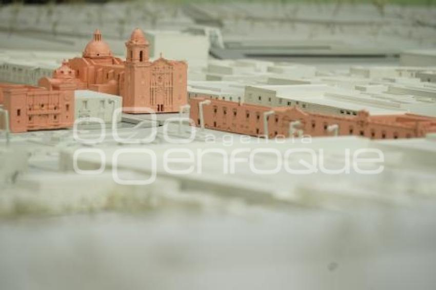 TLAXCALA . MAQUETA SIGLO XXI