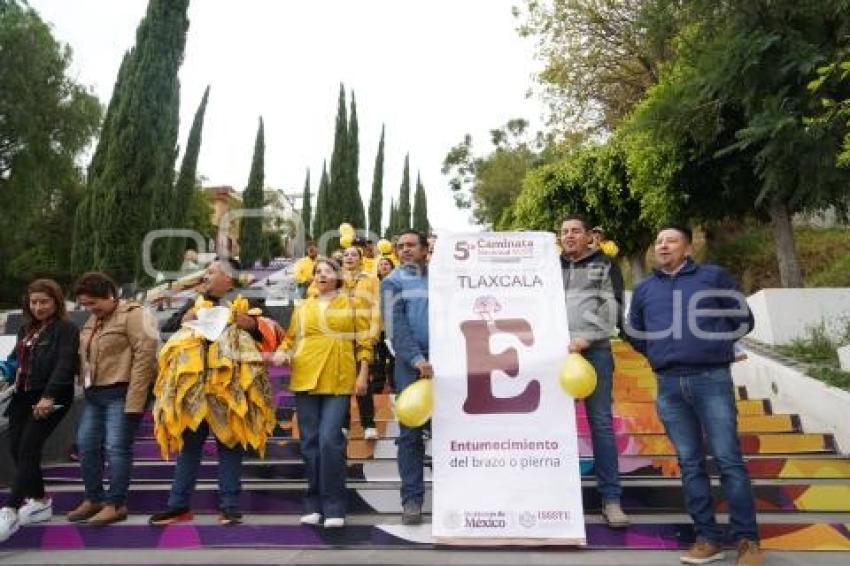 TLAXCALA . CAMINATA NACIONAL ECOS