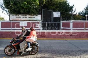 FRÍO . SUSPENSIÓN DE CLASES