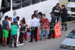 AMOZOC . ACCIDENTE VIAL