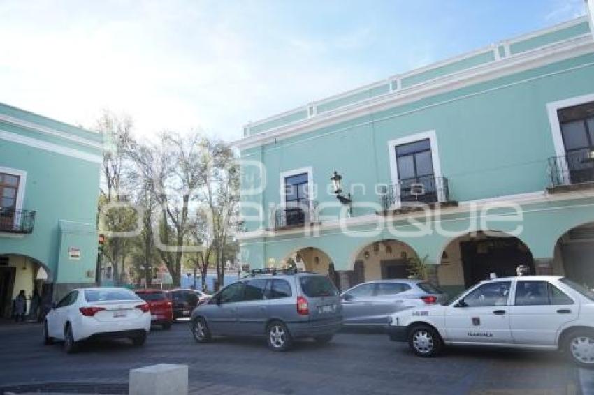 TLAXCALA . TRÁFICO VEHICULAR