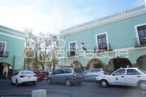 TLAXCALA . TRÁFICO VEHICULAR