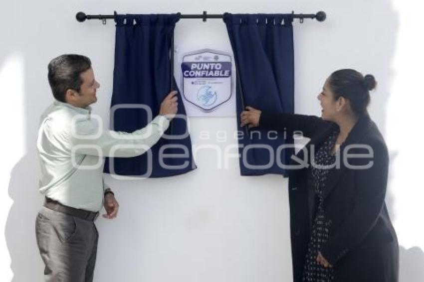 SAN ANDRÉS CHOLULA . DISTINTIVO PUNTO CONFIABLE