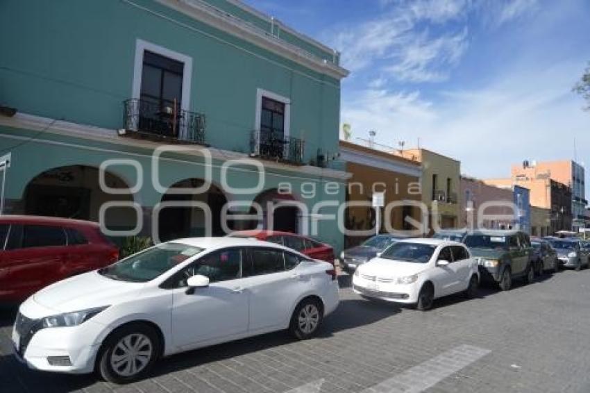 TLAXCALA . TRÁFICO VEHICULAR