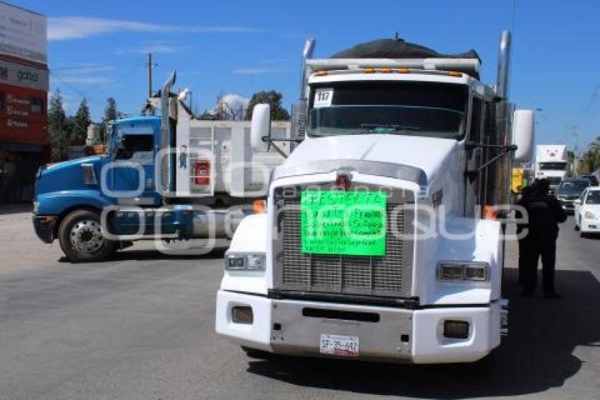 BLOQUEO TRANSPORTISTAS