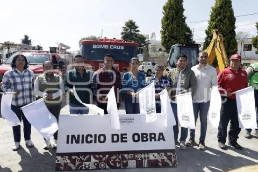 CUAUTLANCINGO . CONSTRUCCIÓN ESTACIÓN BOMBEROS