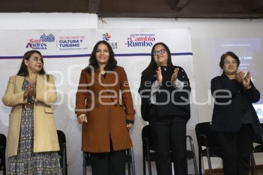 SAN ANDRÉS CHOLULA . CONGRESO ANTROPOLÓGICO