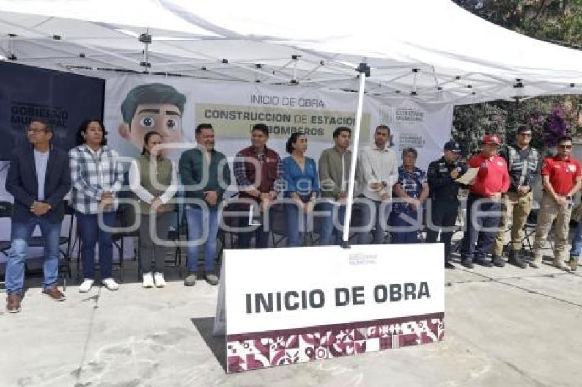 CUAUTLANCINGO . CONSTRUCCIÓN ESTACIÓN BOMBEROS