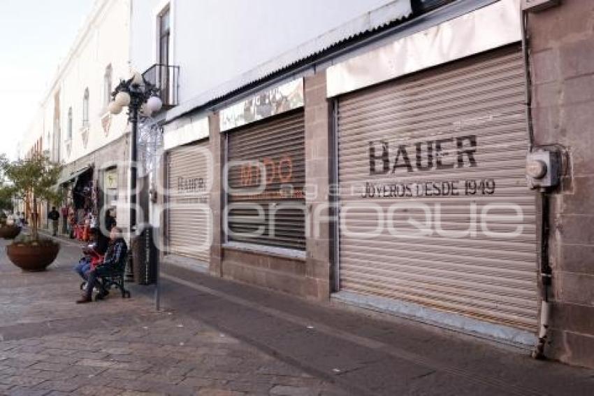 CALLES SIN COMERCIO INFORMAL