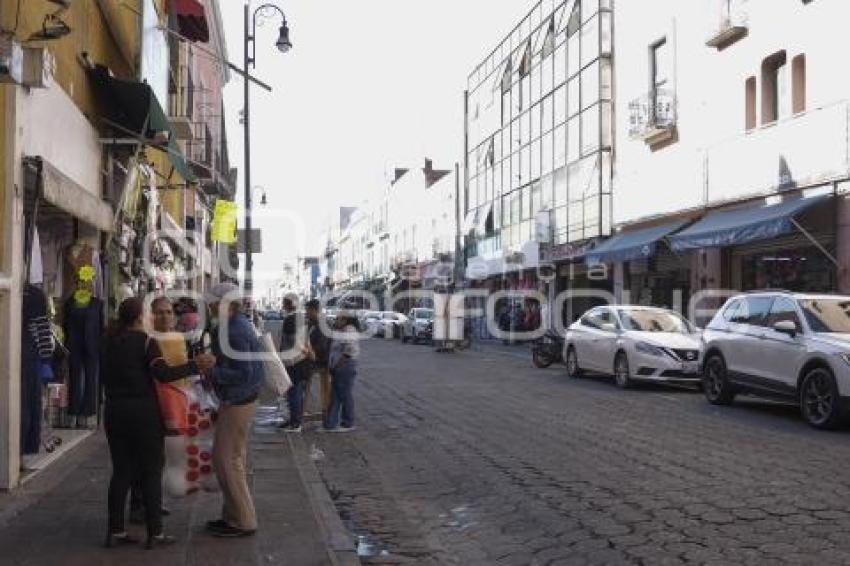 CALLES SIN COMERCIO INFORMAL