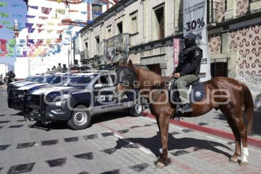 SAN PEDRO CHOLULA . OPERATIVO BUEN FIN