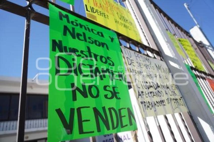 TLAXCALA . MANIFESTACIÓN COEPRIST