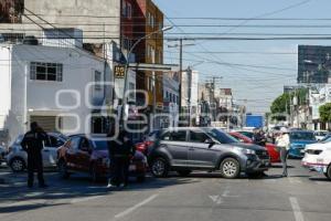 MANIFESTACIÓN . TRABAJADORES BUAP
