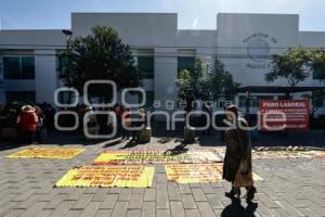 MANIFESTACIÓN . TRABAJADORES BUAP