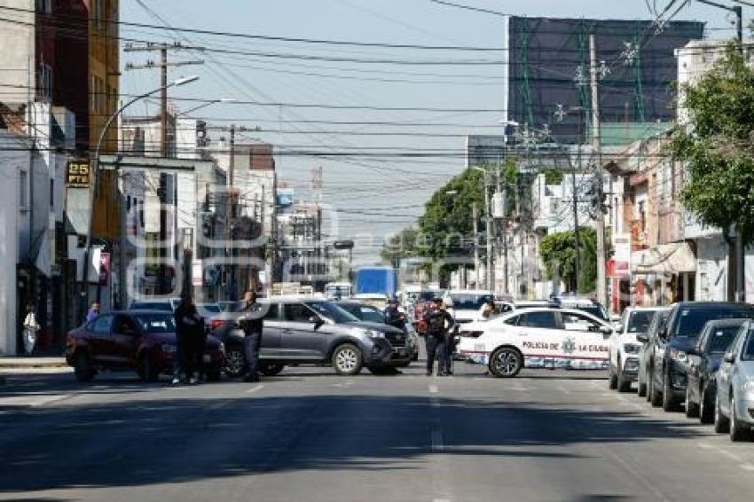 MANIFESTACIÓN . TRABAJADORES BUAP