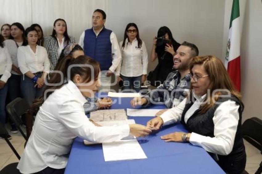 PAN . REGISTRO DIRIGENCIA MUNICIPAL