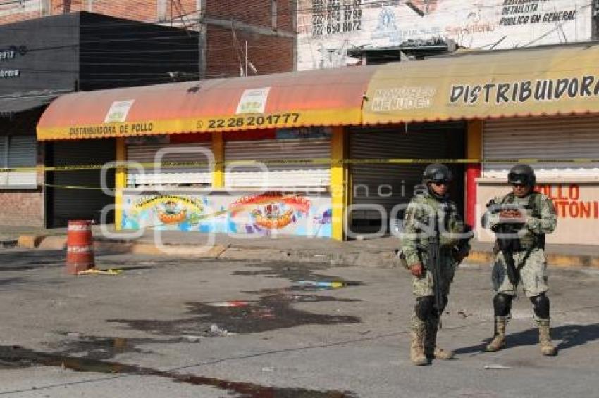 HOMICIDIO . CENTRAL DE ABASTO