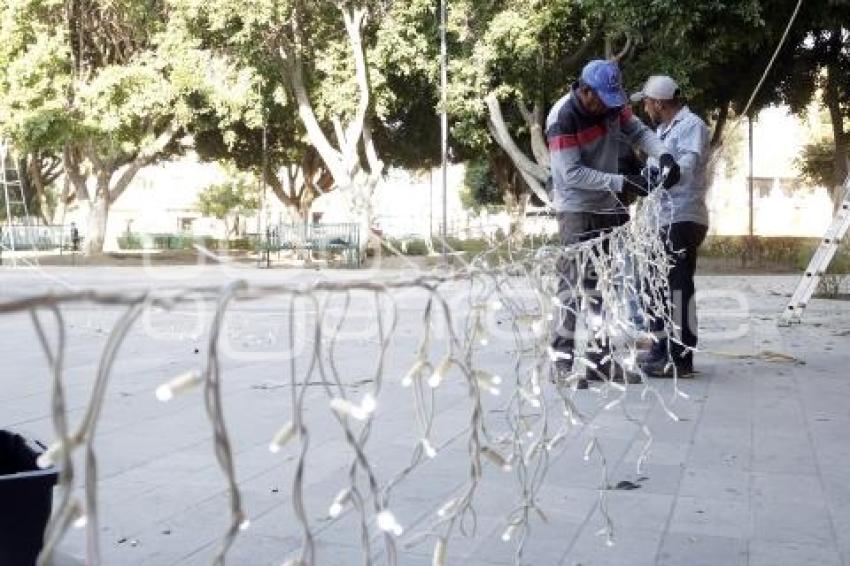 SAN ANDRÉS CHOLULA . ADORNOS NAVIDEÑOS
