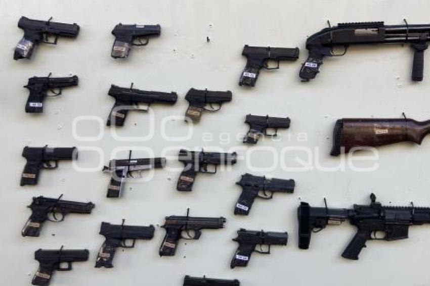 GOBIERNO ESTATAL . DESTRUCCIÓN DE ARMAS