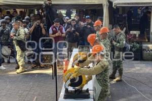 GOBIERNO ESTATAL . DESTRUCCIÓN DE ARMAS