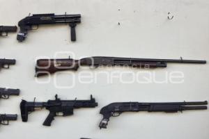 GOBIERNO ESTATAL . DESTRUCCIÓN DE ARMAS