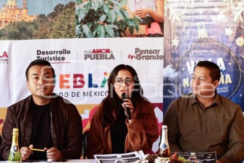 HUEJOTZINGO . VILLA ILUMINADA